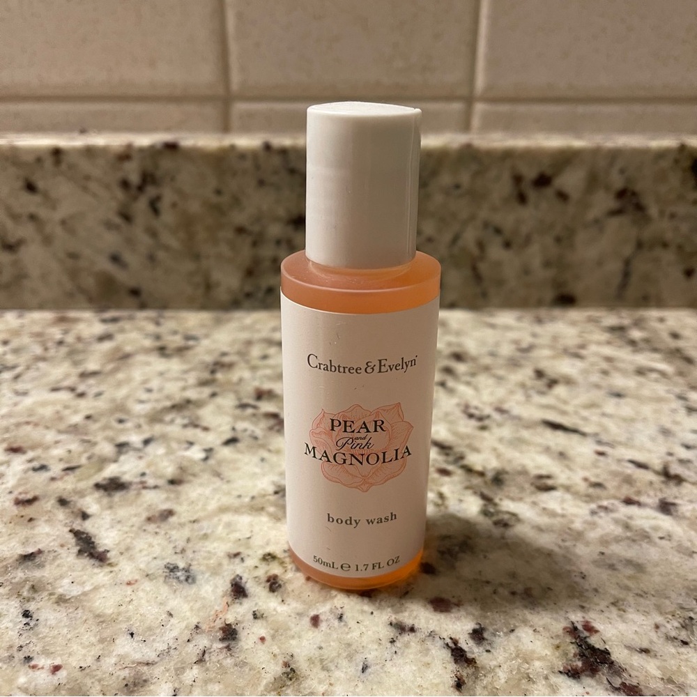 Crabtree & Evelyn | Pear & Pink Magnolia Body Wash | Travel Size